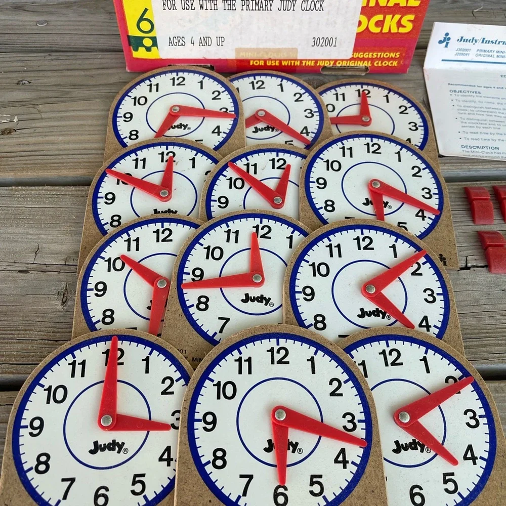 judy clocks enhance learning